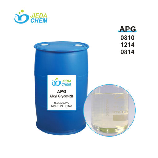 Manufacturer Cosmetic Surfactant Yellow Liquid Alkyl Glycoside APG-0810 APG-1214 APG-0814