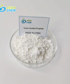 White powder-like Sodium Ascorbyl Phosphate SAP marked with its name