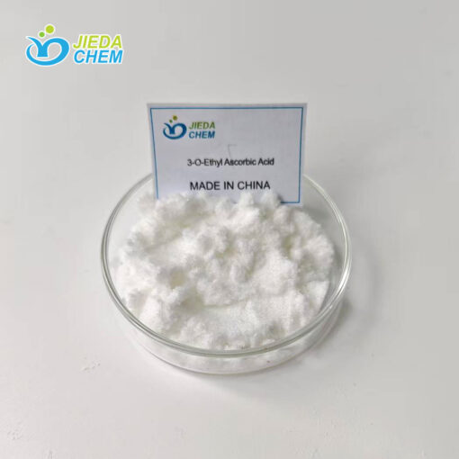 White powder and named 3-o-Ethyl Ascorbic Acid(VCE)