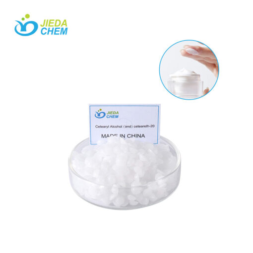 White partices Cetearyl Alcohol (And) Ceteareth-20